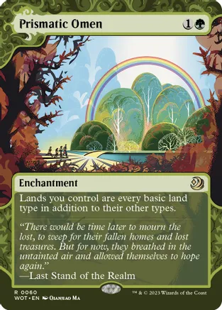 Prismatic Omen (Borderless)